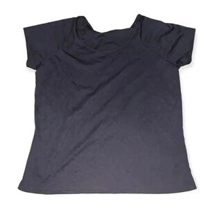 Vintage y2k black baby tee